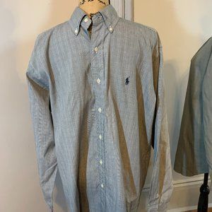Ralph Lauren Yarmouth Shirt sz 15.5-34/35